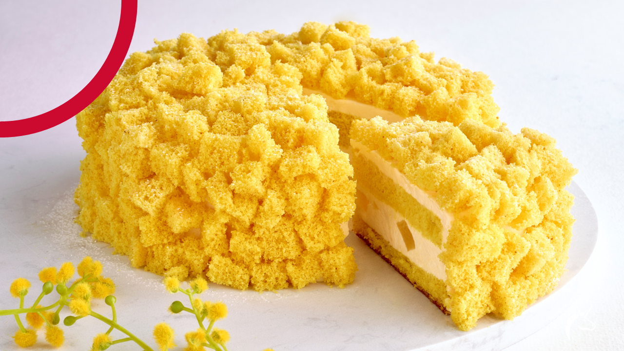Klassikaline Mimosa kook