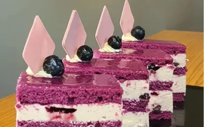 Easy Sponge Purple Velvet koogisegu